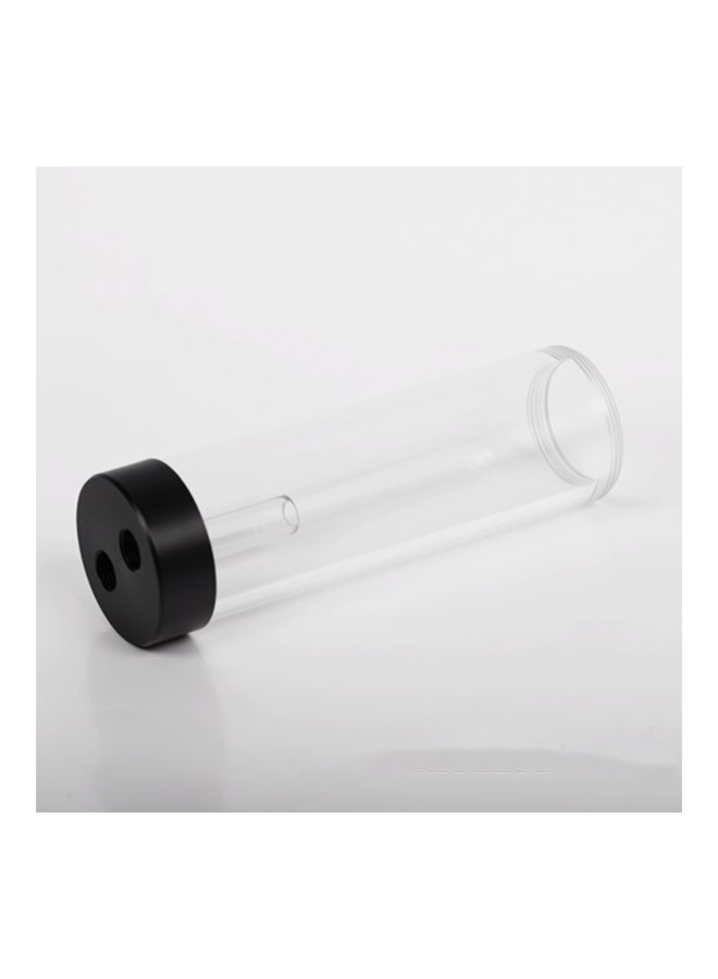 Barrow - Water Tank For DDC Pump Cover Transparent Body Black/White - Image 1