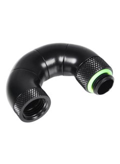 180 Degree Snake 5 Way Rotary Adapter Black