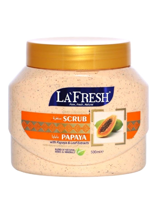 LA FRESH Papaya Scrub 500ml 