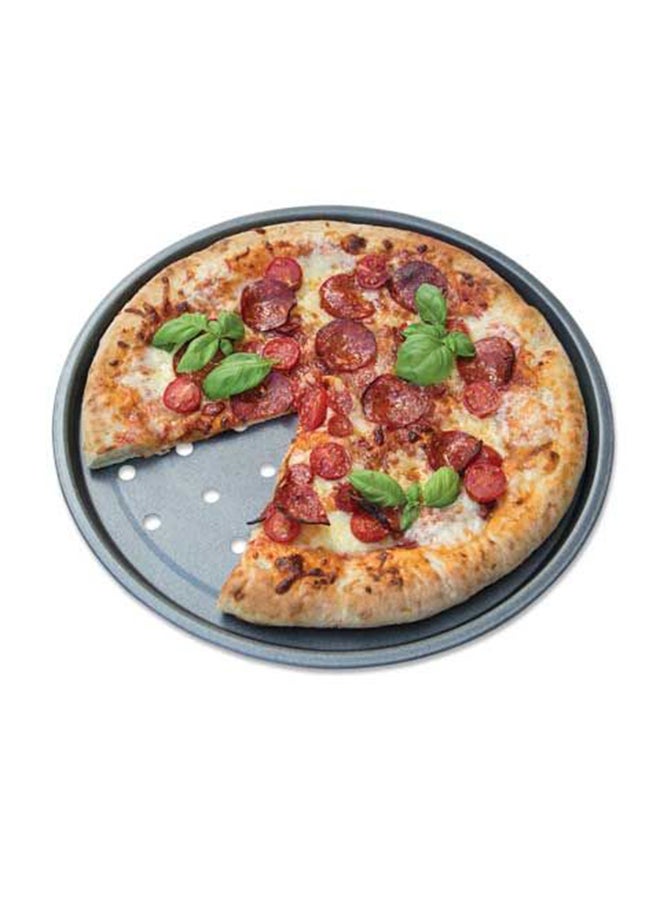 WHAM COOK - 2-Piece Pizza And Oven Tray Set Grey DIFFERENT-SIZE - Image 1