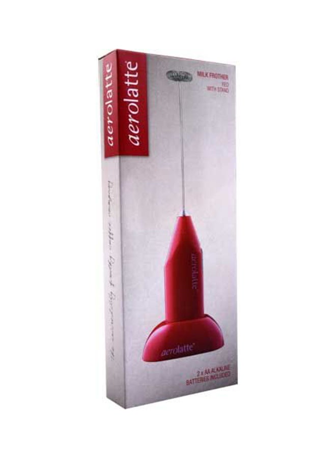 ماكينة صنع الرغوة مع حامل أحمر 8.4x1.5x1.12بوصة