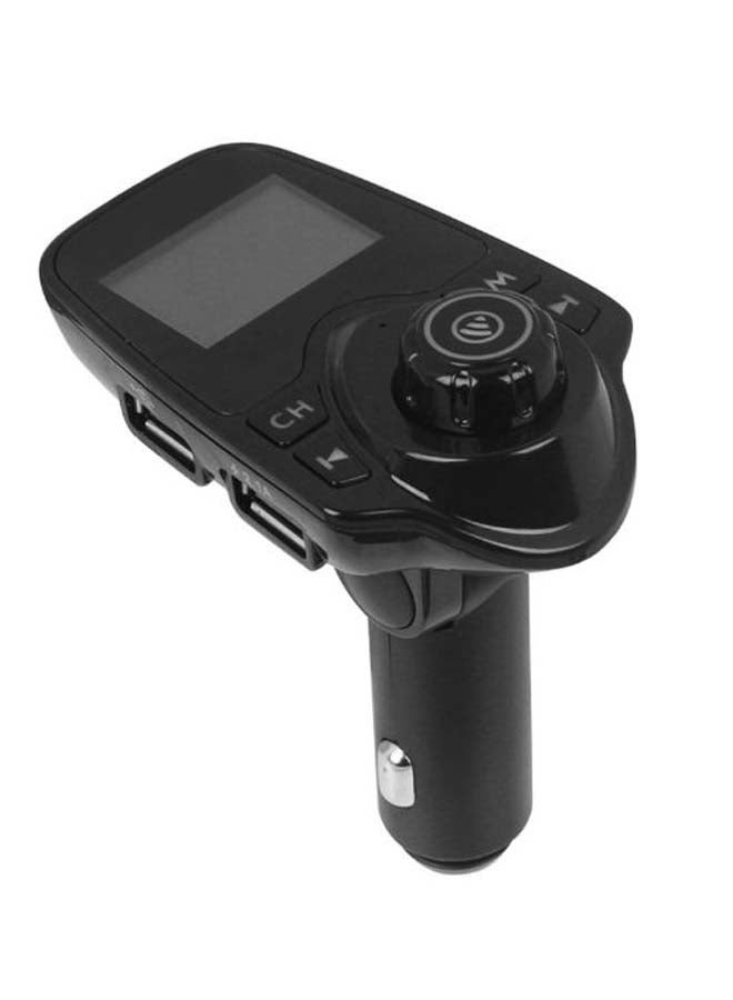 Generic - Bluetooth Wireless FM Radio Transmitter Player ZN878700 Black - Image 1