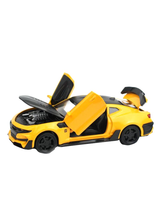 Bitter - Bumblebee Alloy Transformers The Last Knight Simulation Car Model Toy Multicolour 18cm - Image 1