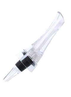 Red Wine Aerating Pourer Spout Clear/Black