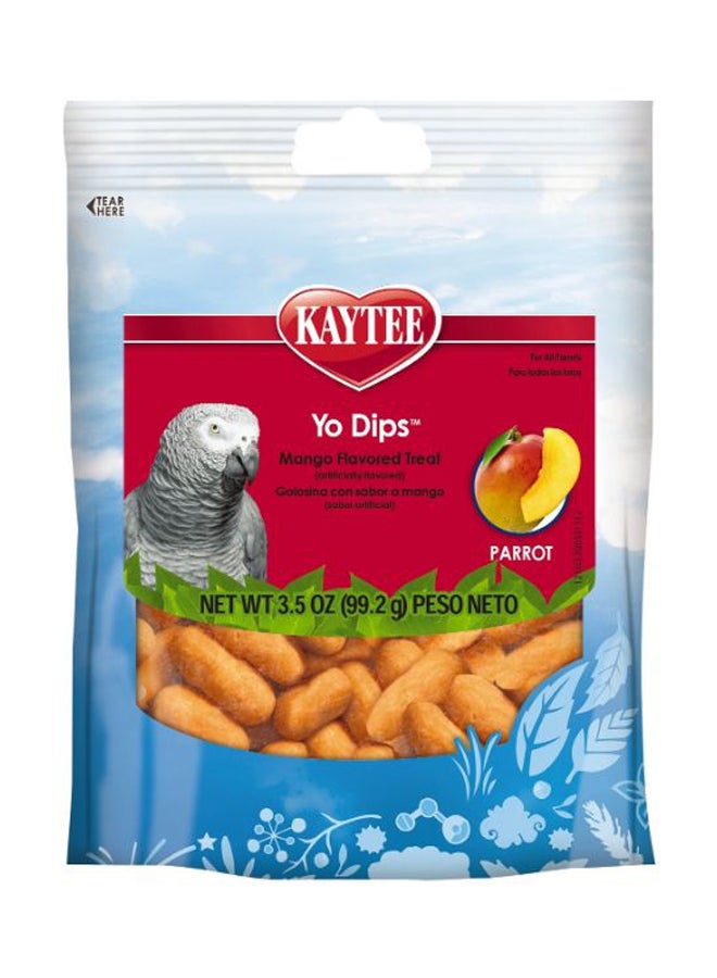 كايتي وجبة خفيفة يو يبس بنكهة المانجو بني فاتح