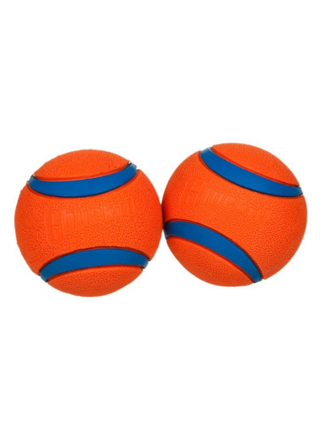 Petmate Chuckit Ultra Ball For Dog Orange/Blue - Image 2