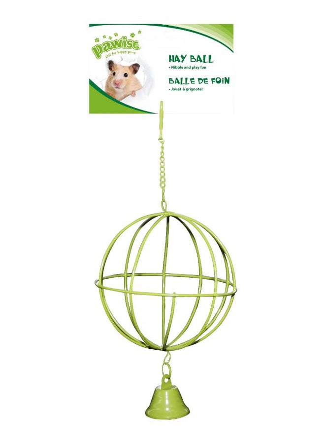 Hay Ball Pet Toy Green 10cm - v1556829106/N24933642A_1