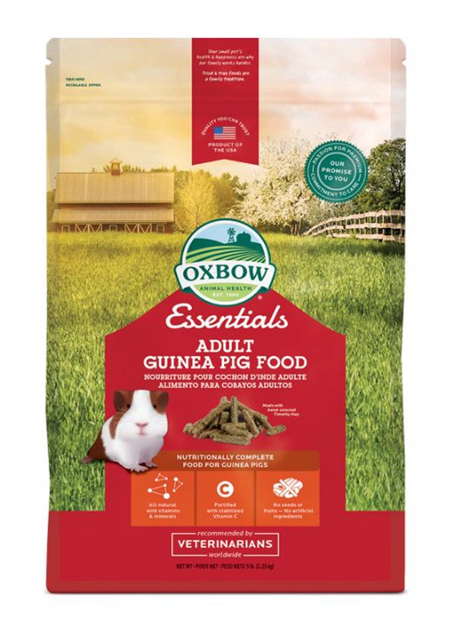 Oxbow Essential Adult Guinea Pig Food Brown 2.26kg