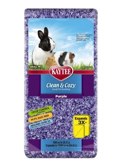 Kaytee Clean & Cozy Purple Bedding Purple 8.1Liters 