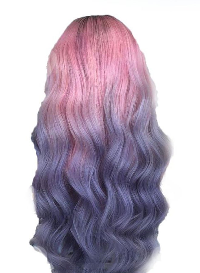 Sharpdo Synthetic Hair Wig Pink/Blue 70cm - Image 1