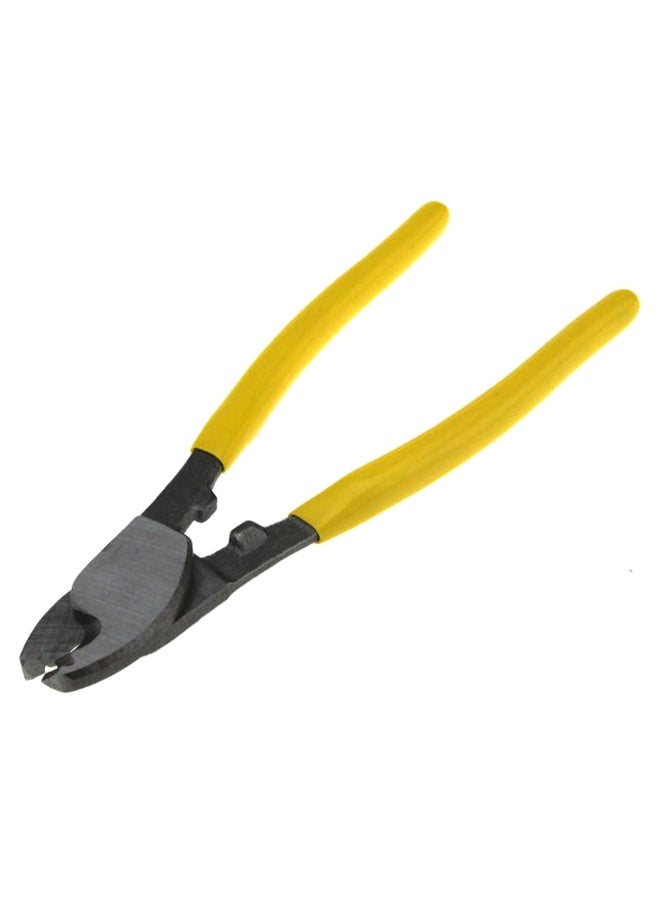 Electric Cable Wire Stripper Plier Yellow/Silver 8inch Yellow/Silver 8inch 