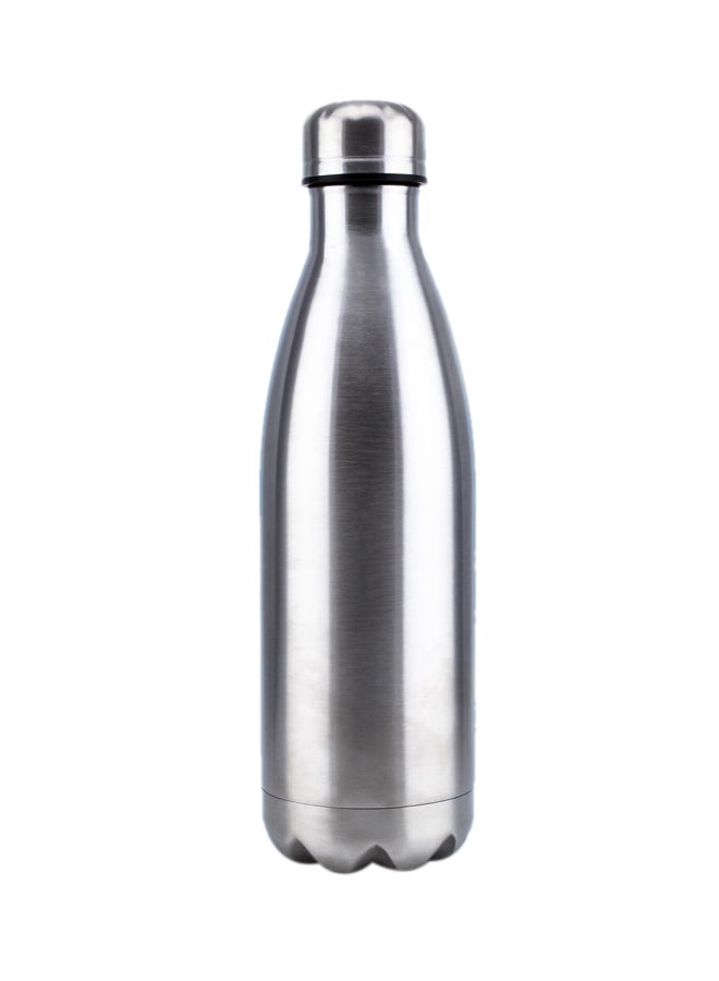 Nessan - Stainless Steel Vacuum Bottle Silver 350ml - Image 1