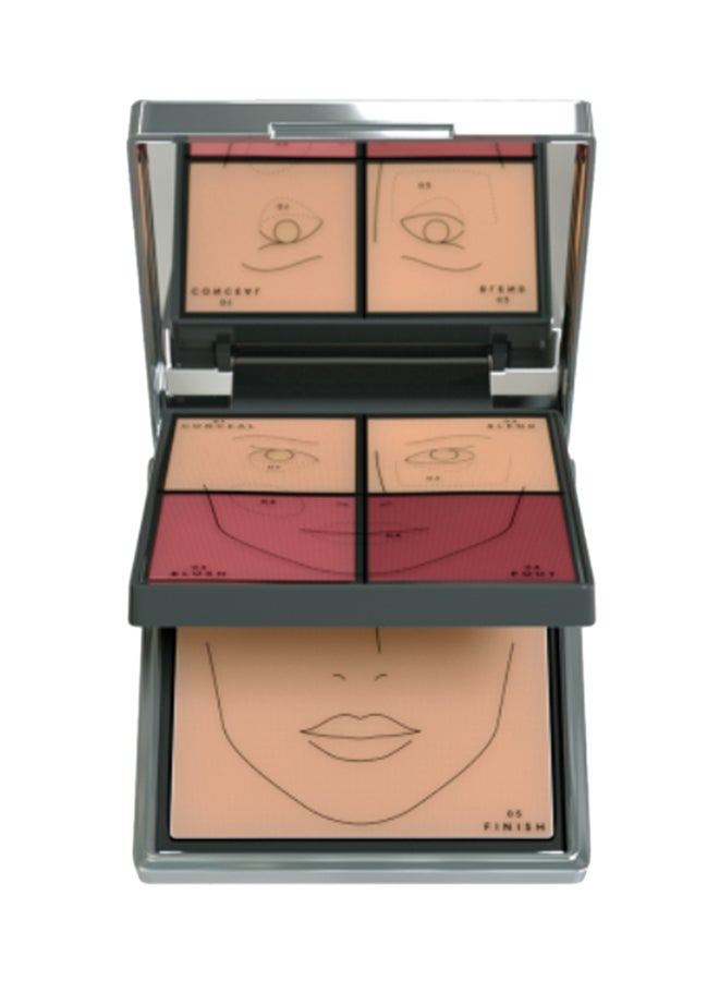 Zero Makeup - Face Perfecting Palette Honey - Image 1