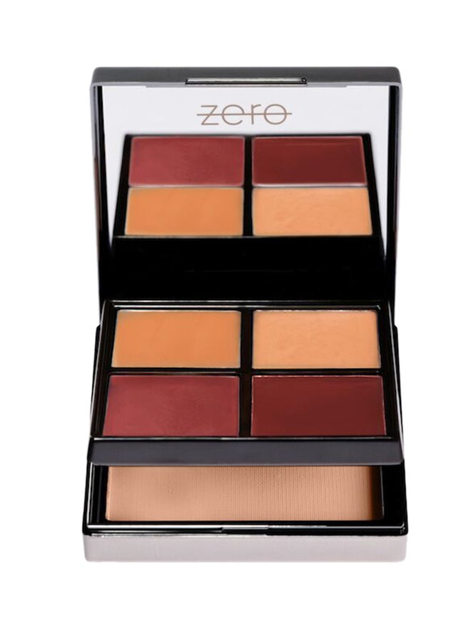 Zero Makeup - Face Perfecting Palette Honey - Image 1