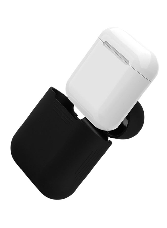 Protective Cover For Apple AirPods Black  - Image 2