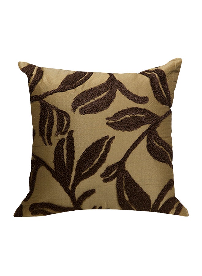 Decorative Pillow Brown/Gold 40x40cm