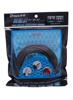DTech 3.5 mm Audio Extension Cable Black  - Image 4