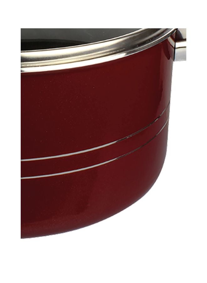 DORA Cooking Pot Red 24X11X24cm  - Image 5