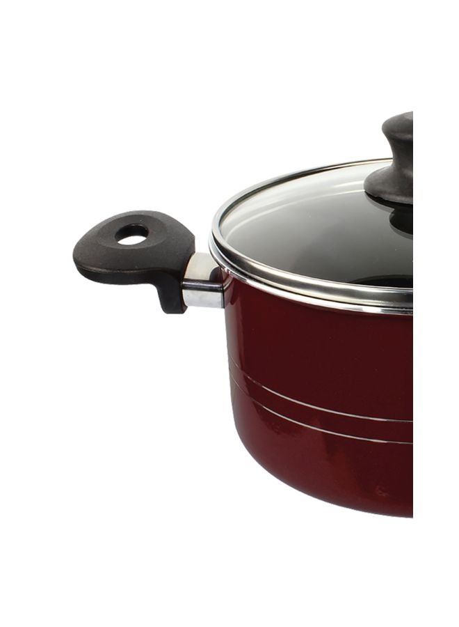 DORA Cooking Pot Red 22X11X22cm - Image 3