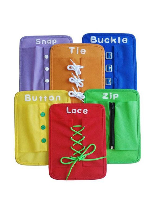 SWATER 6-Piece Dressing Learning Board  - Image 1