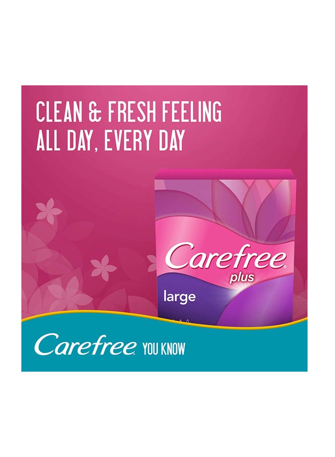 Carefree 48-Piece Panty Liner White Large - Image 2