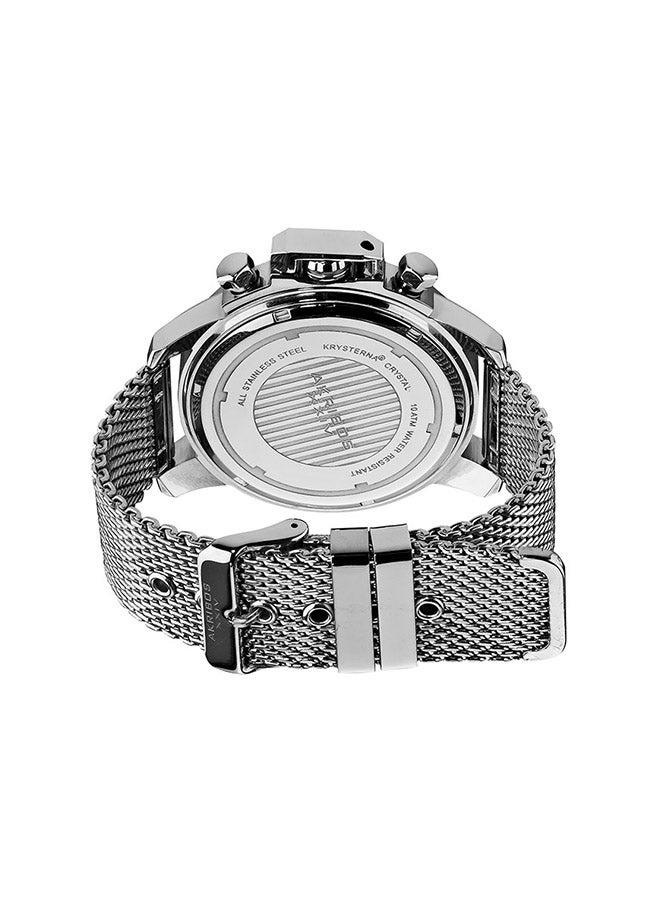Akribos XXIV Men's Stainless Steel Analog Watch AK515SSB  - Image 4