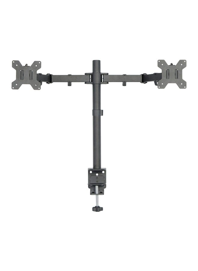 Dual Monitor Desk Mount Stand Black