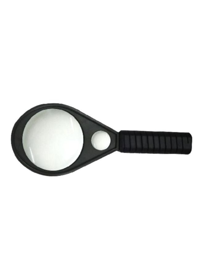ديلي عدسة زجاجية مكبرة أسود