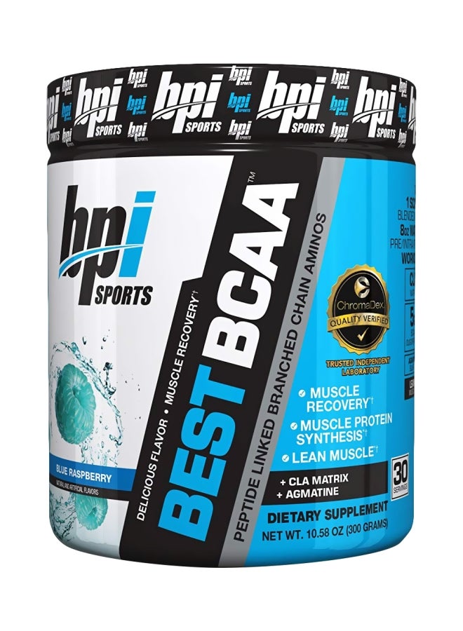 BPI SPORTS Best BCAA Peptide Linked Supplement - Blue Raspberry - Image 1