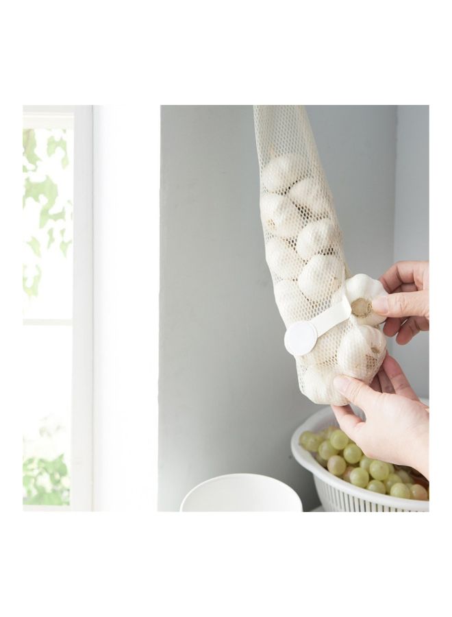 Vegetable Storage Bag White/Beige 45.5x11.5x0.1centimeter - Image 3