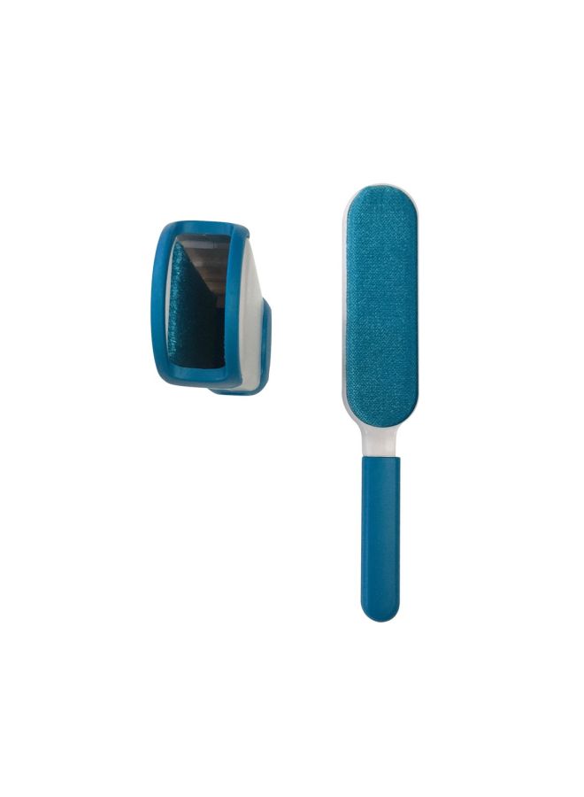 Reusable Fur And Lint Remover Kit Blue/White - Image 3
