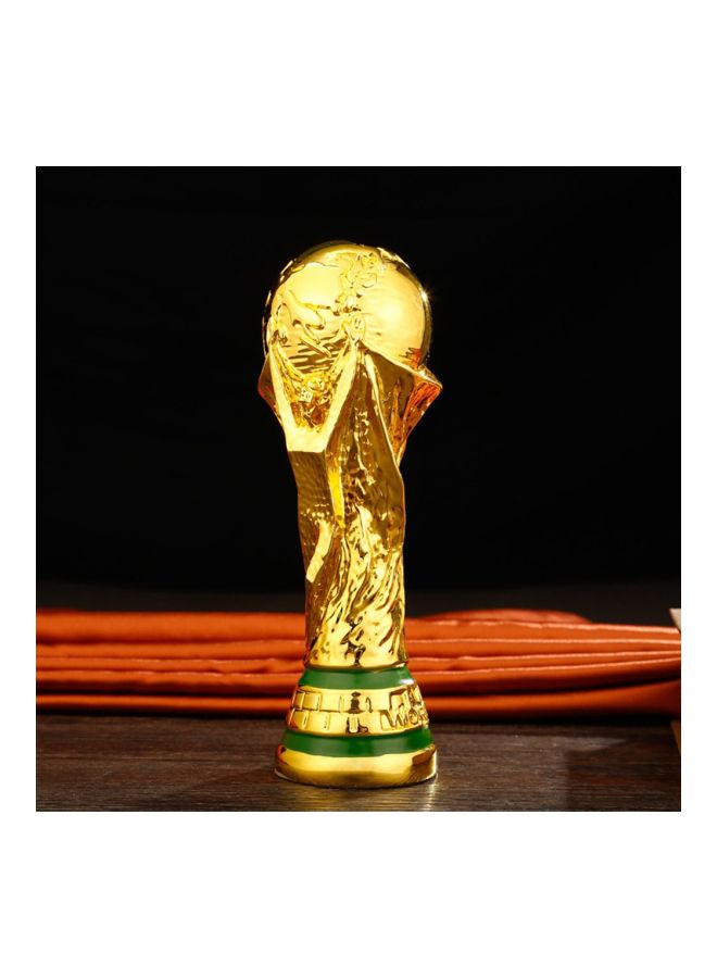 Generic - Replica World Cup Football Trophy Gold/Green 24.5x11.5x12.5centimeter - Image 1