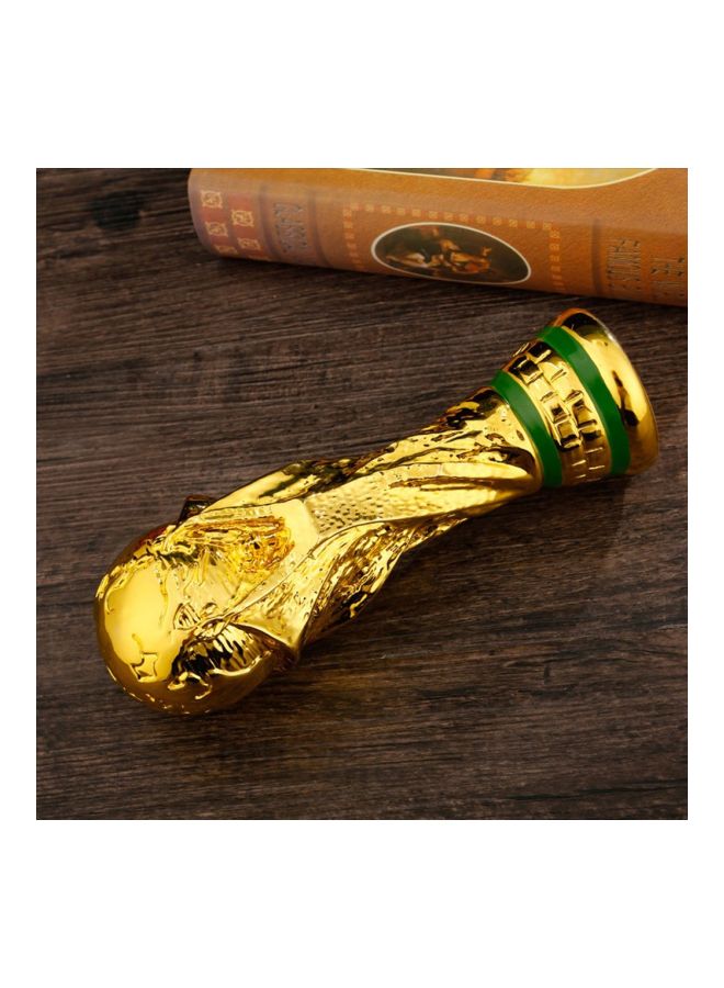 Generic - Replica World Cup Football Trophy Gold/Green 24.5x11.5x12.5centimeter - Image 1