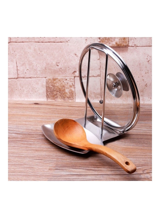 Utensil And Spoon Storage Holder Silver 205x188x155mm  - Image 2