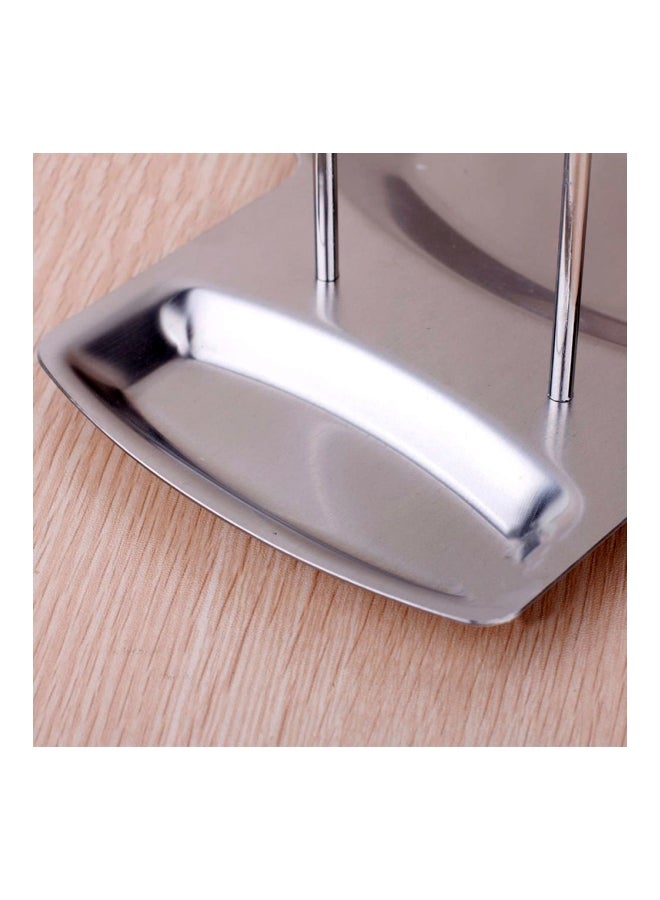 Utensil And Spoon Storage Holder Silver 205x188x155mm  - Image 3
