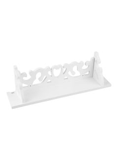 PVC Board Carve Display Wall Shelf Rack Storage Decoration White