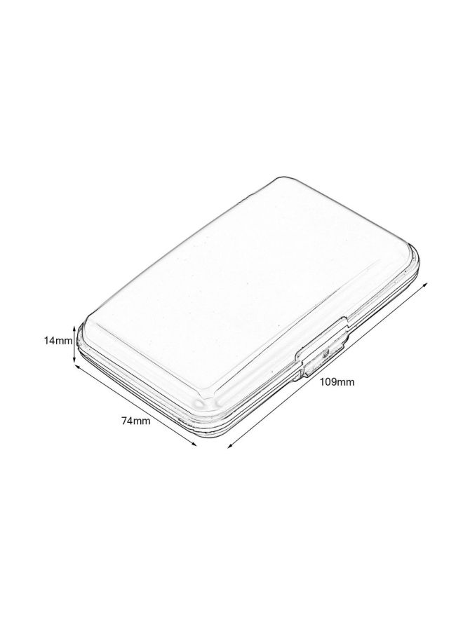 Aluminium ID Card Holder Gold  - Image 5