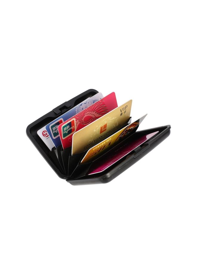 Aluminium ID Card Holder Black  - Image 3