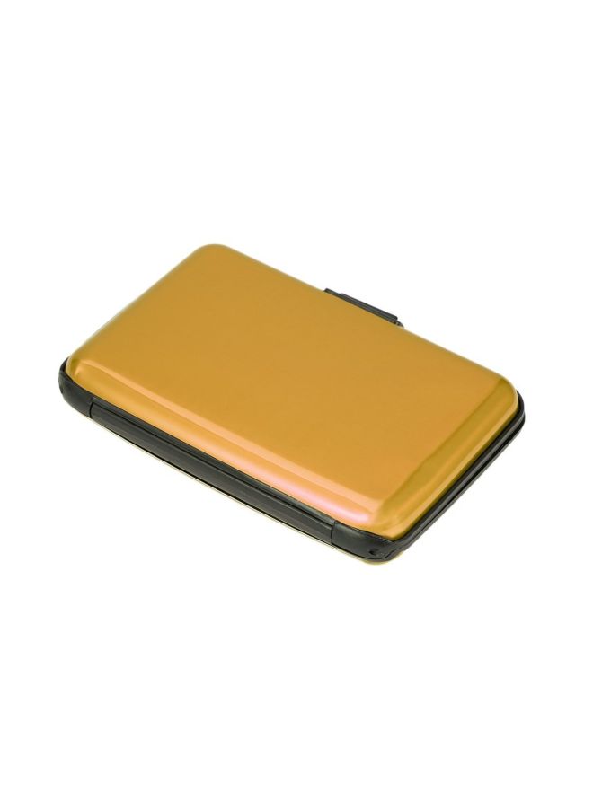 Aluminium ID Card Holder Gold  - Image 4