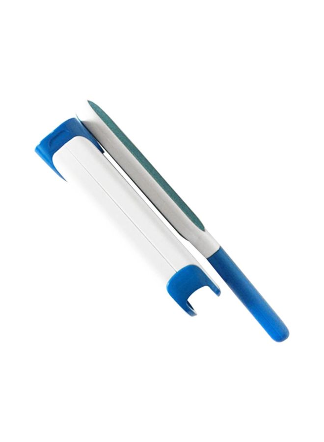 3-Piece Pet Fur Remover Brush White/Blue - Image 3