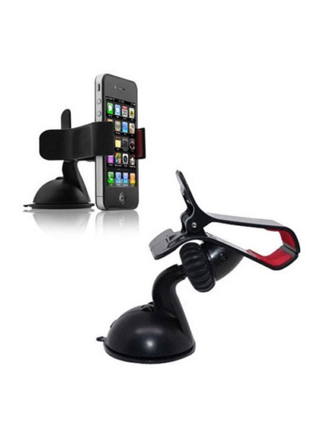 360 Degree Rotating Phone Holder Black  - Image 2
