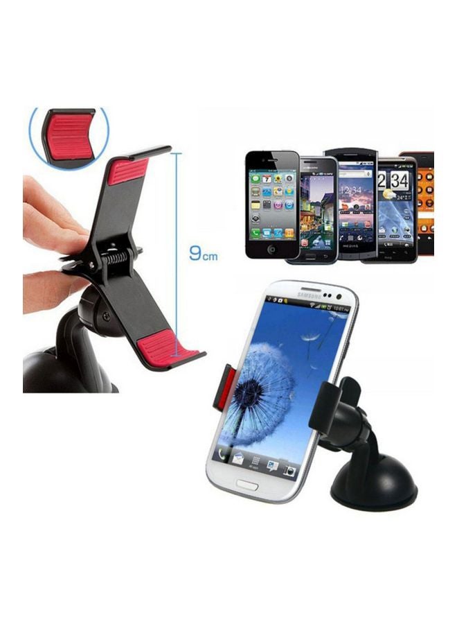360 Degree Rotating Phone Holder Black  - Image 5
