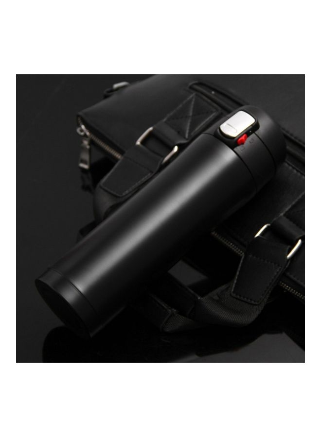 Insulated Water Bottle Black 6.2x23cm - Image 4