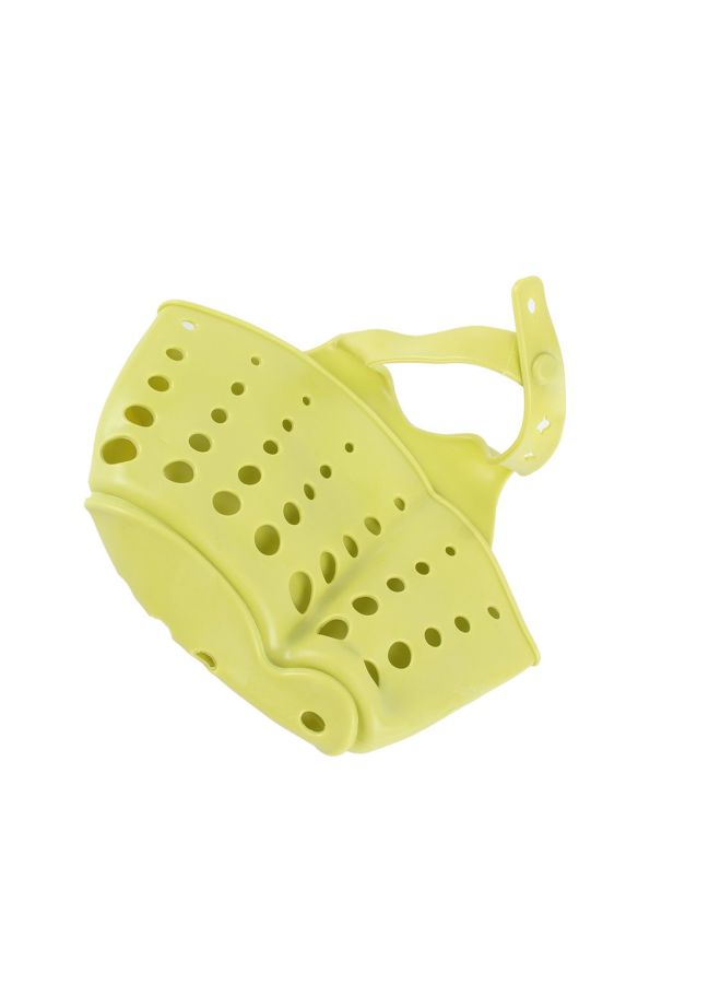 حامل مصفاة الحوض مصنوع من الإسفنج مزود بأداة امتصاص للتثبيت على الحائط متعدد الألوان 15x13x3سم - Image 4