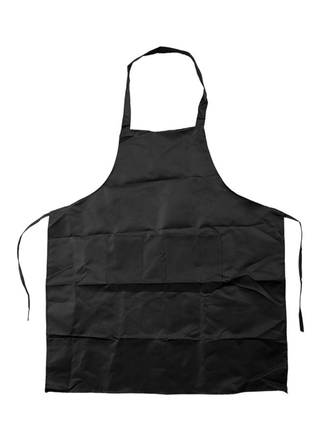 Sleeveless Apron With Front Pocket Black 72x25x2cm - Image 1