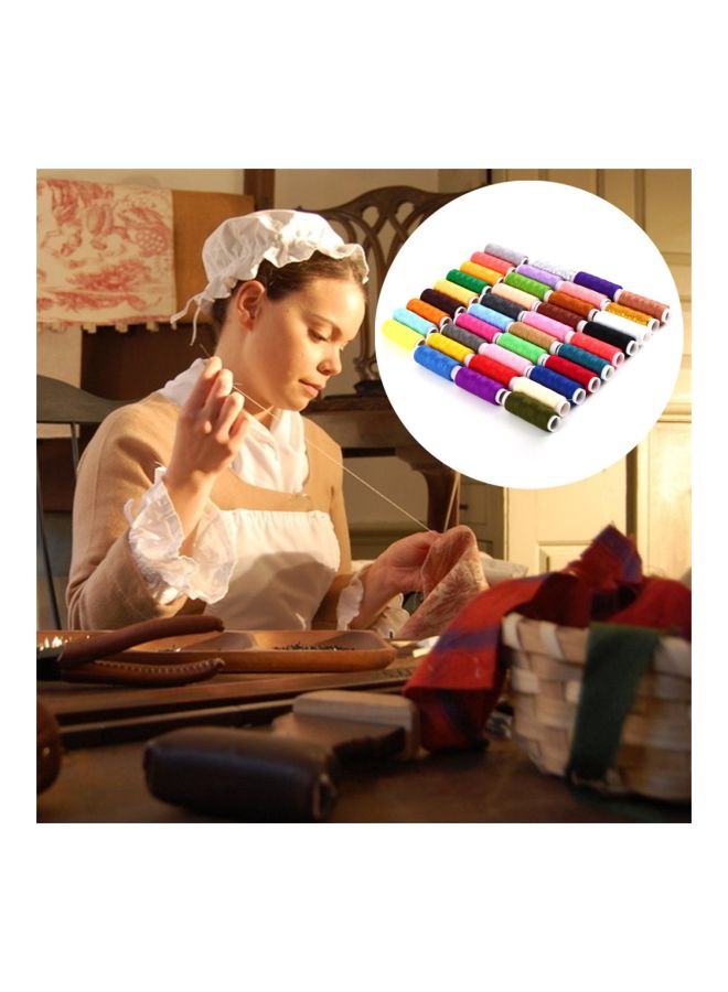 Generic - 39-Piece Sewing Thread Set Multicolour 182meter - Image 1