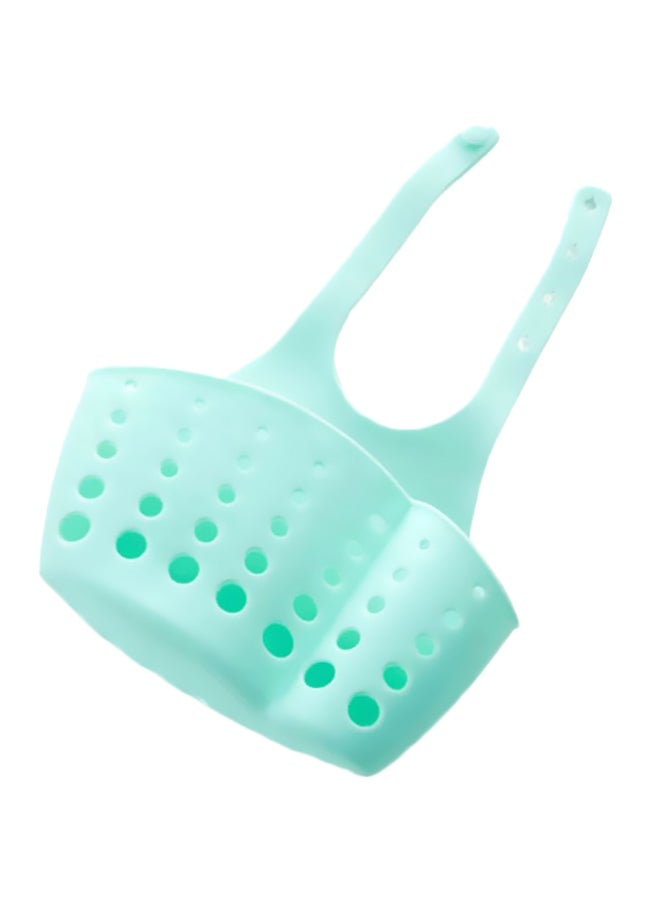 حامل إسفنجة التنظيف يعلّق بالحوض أزرق 8.5x12x22.5سم - Image 1