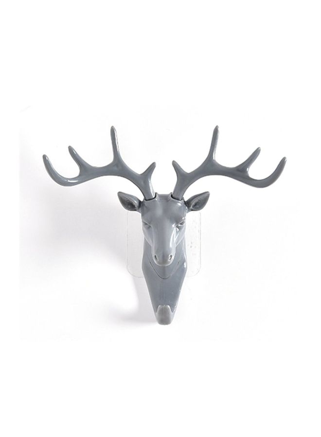 Deer Head Style Wall Hanging Hook Black  - Image 5