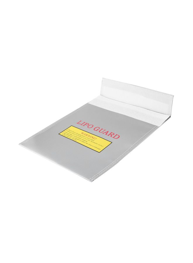 Battery Safety Fireproof Bag Silver 29x22.7x0.4cm - Image 3