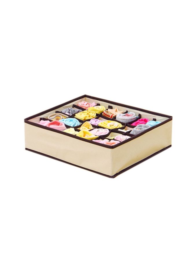 Generic 4-In-1 Foldable Organizer Storage Box Multicolor 4.8x1.2x0.5cm  - Image 2
